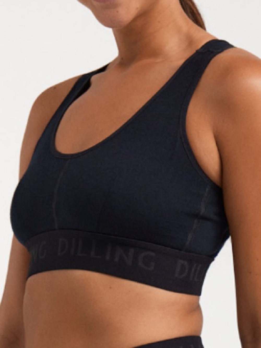 Merino Wool Sports Bra by Dilling